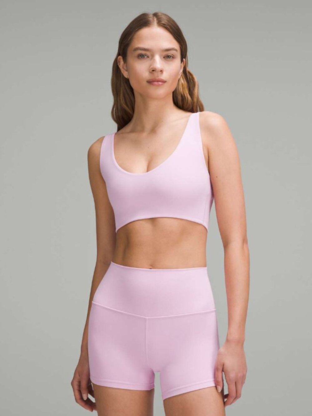 Lululemon Vitapink align short & bra set - S